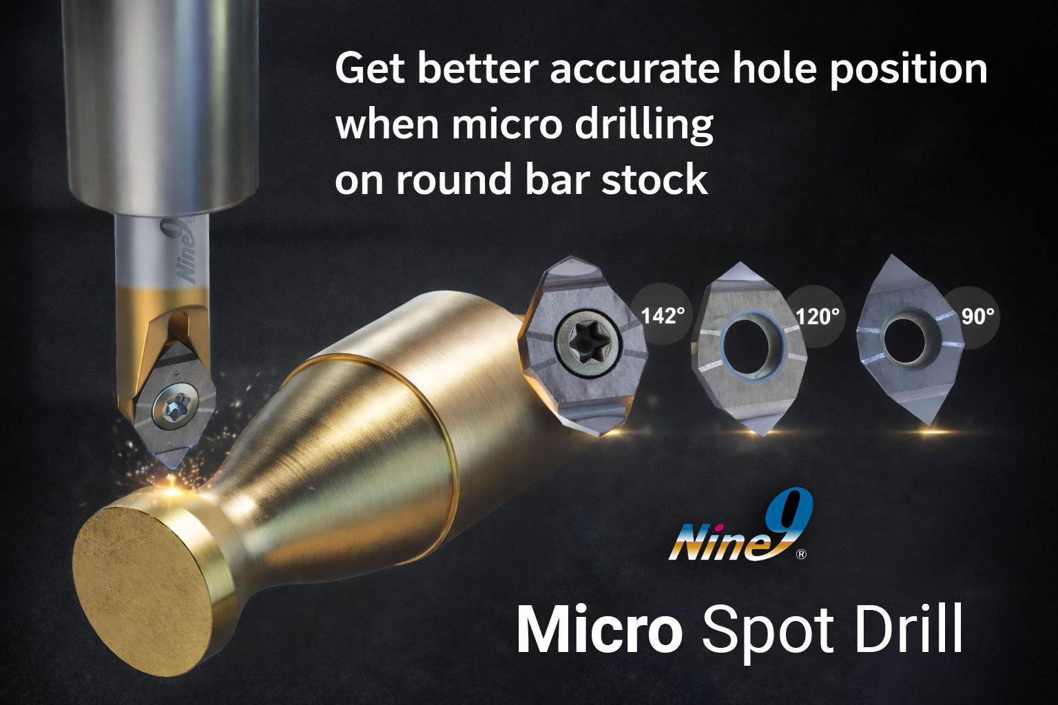 Stop Micro Drill Walking – Improve Accuracy with the Nine9 NC Micro Spot Drill (X060 Series)