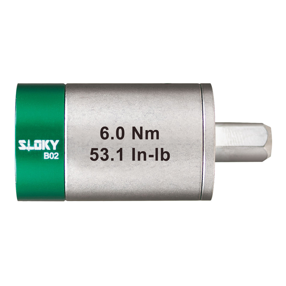 Sloky Extend Torque Adapter 6Nm-10Nm - 1/4" Hex Drive 1Pc