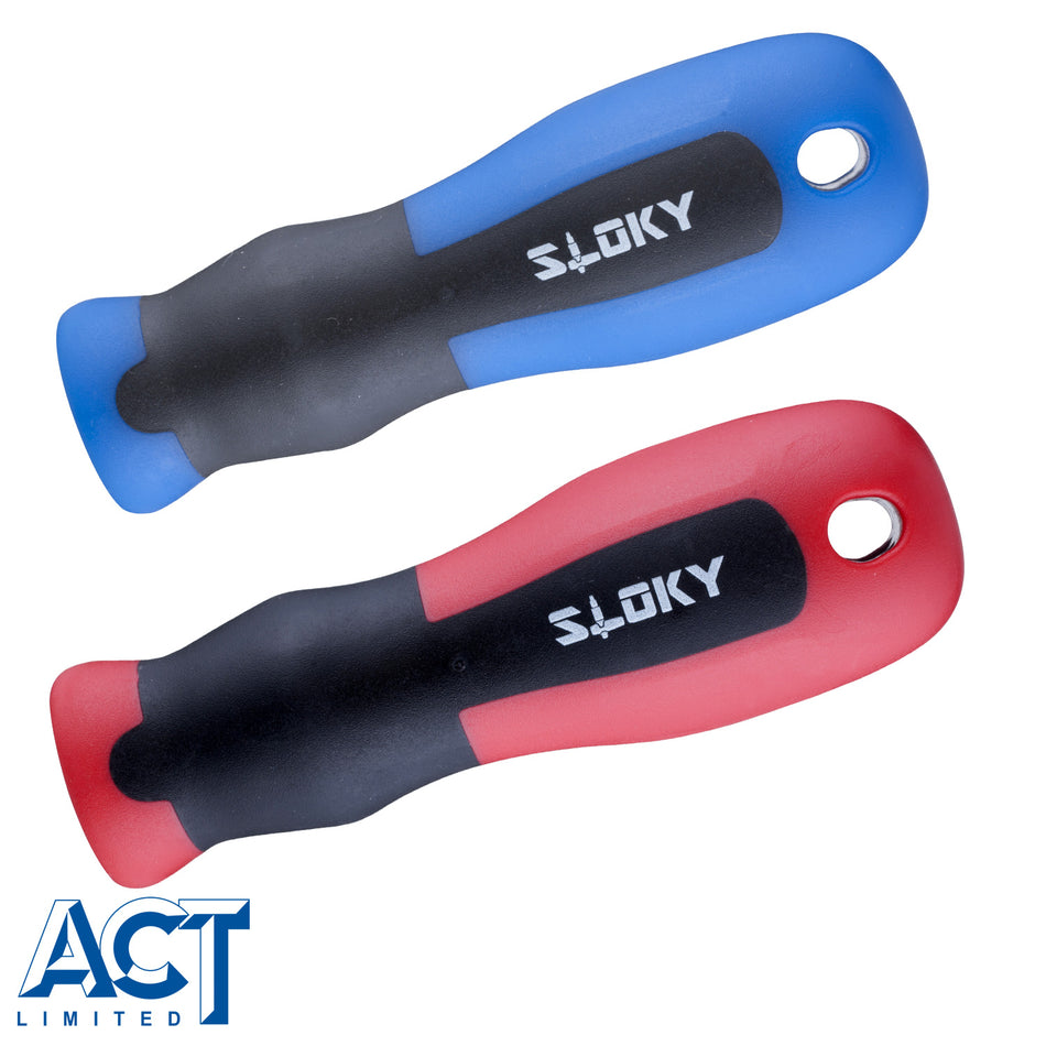 Sloky Slim-Fit Handle - Red,Blue