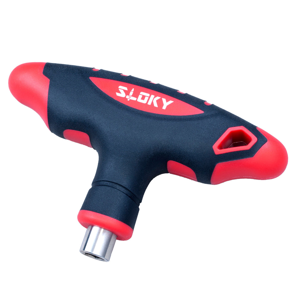 Sloky T-Flying Handle - Red,Blue