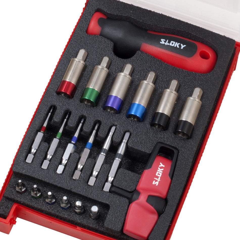 Sloky Togo Kit Torque Screwdriver for HEXAGON – 25 & 50 mm Bits