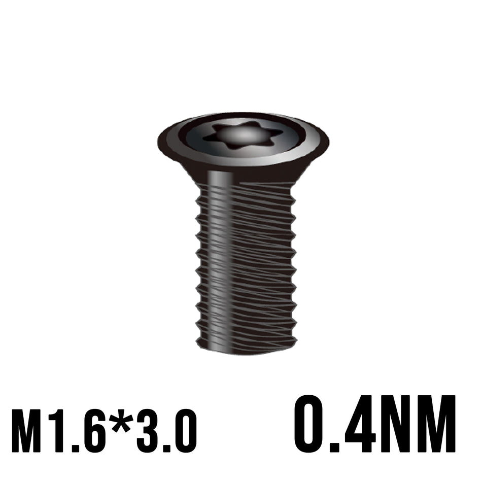 Nine 9 Insert Screw - NS-16030 - M1.6*3.0 - 0.4Nm