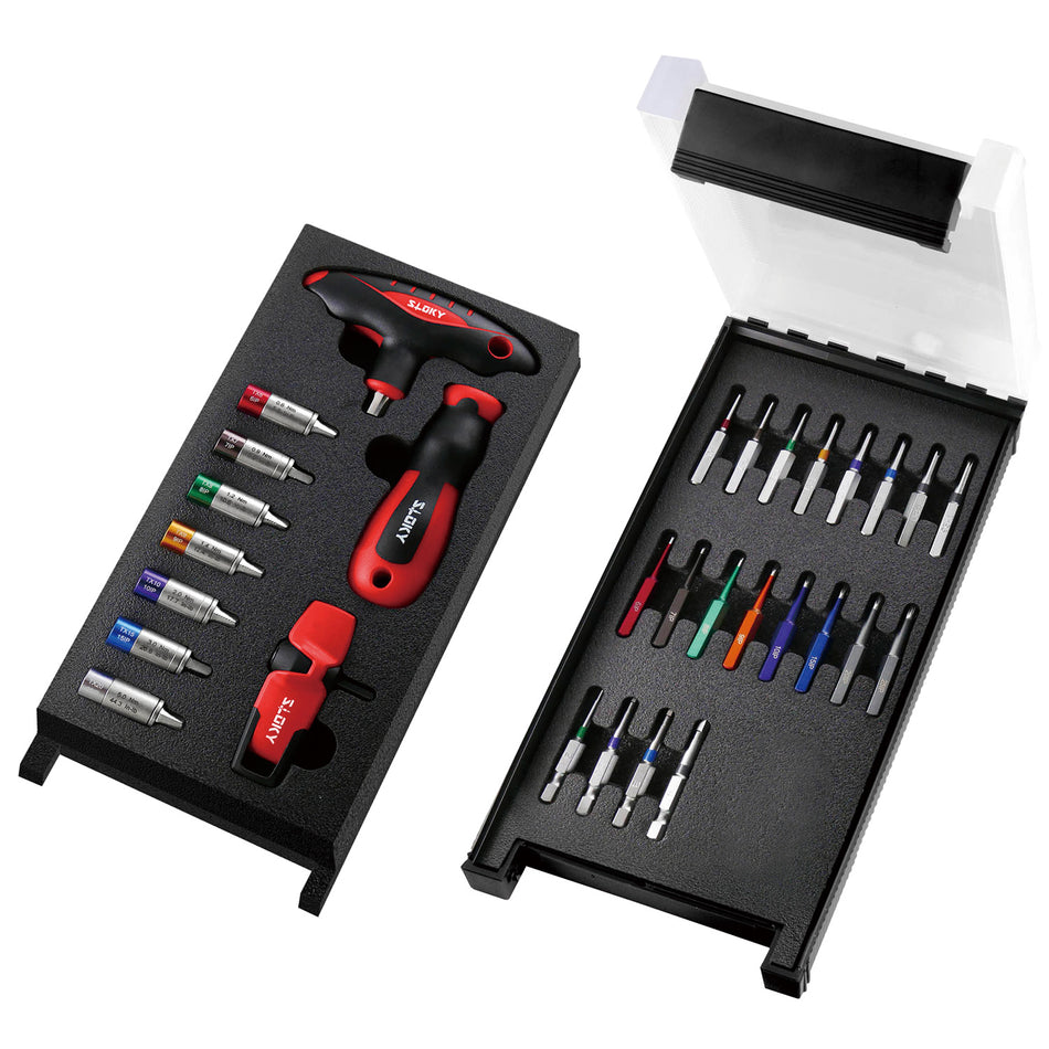 Sloky Master Kit Torque Screwdriver Set for CNC Cutting Tools
