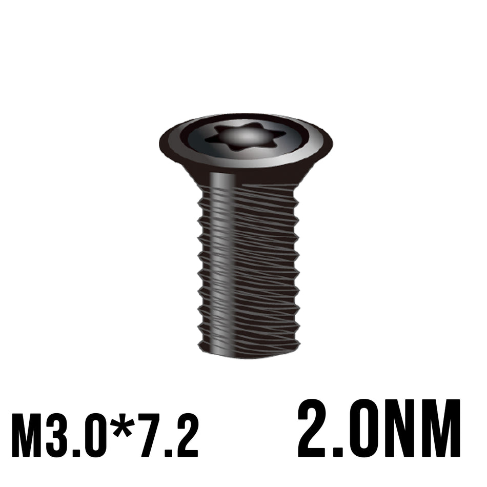 Nine 9 Insert Screw - NS-30072 - M3.0*7.2 - 2.0Nm